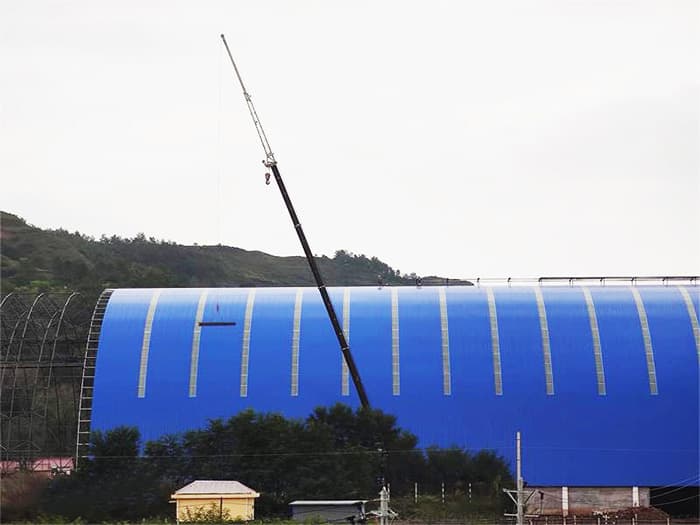 金昌煤棚网架工程